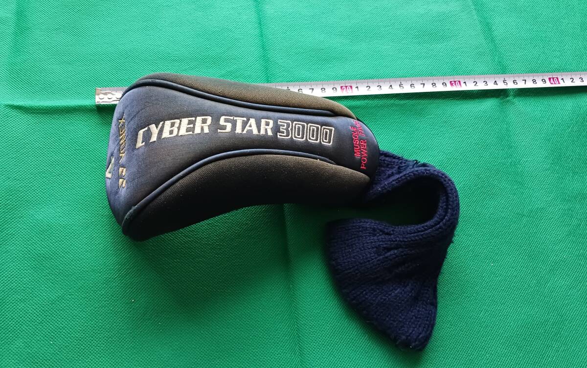 ★★ヨネックスYONEX CYBER STAR 3000 ヘッドカバー 4W用 (紺)E45拍卖