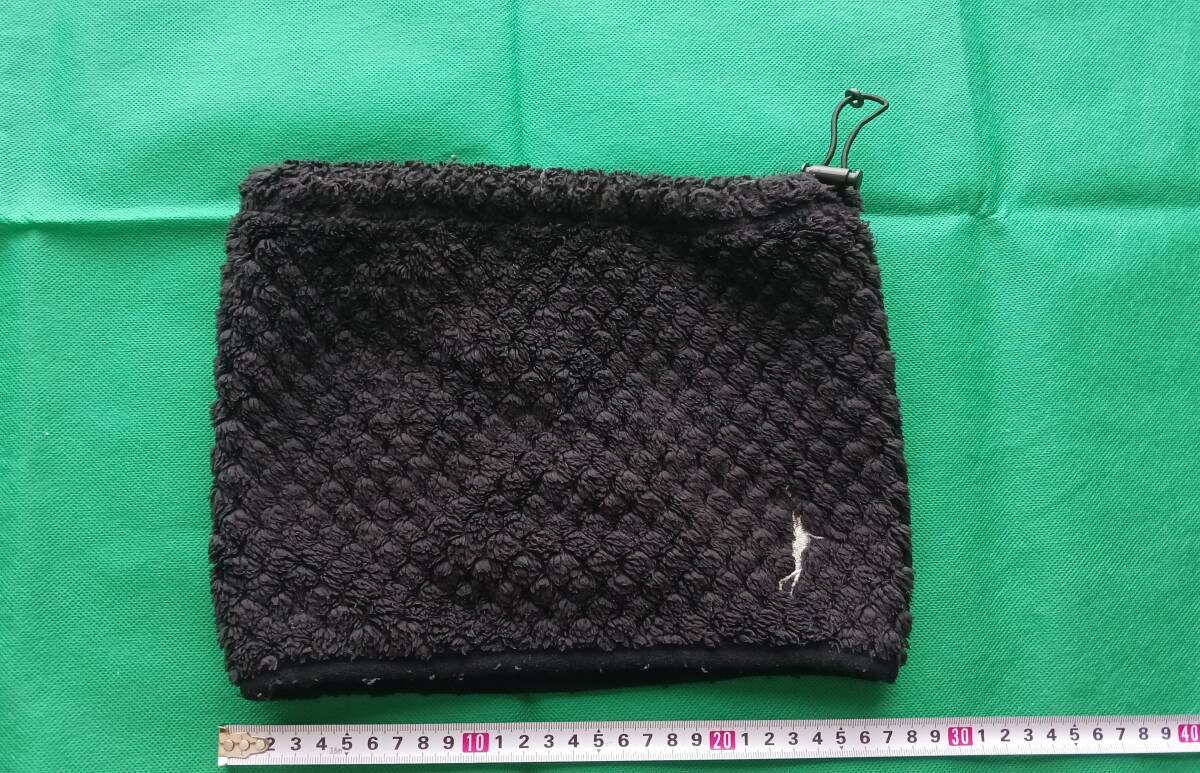 ★★ネックウォーマー バスケ モコモコフリース(黒)E45拍卖