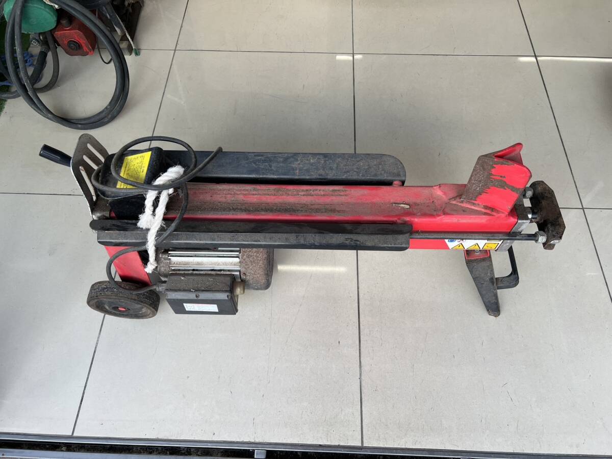 島根発!!【売切り】ナカトミ産業 薪割り機 LS-520 4t 100V 直接引取のみ 【出雲店】 (25003643)拍卖