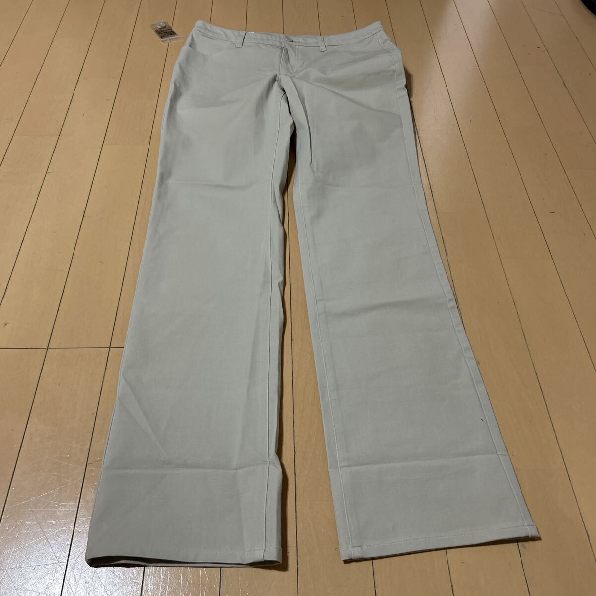 新品未使用ユニクロUNIQLOストレッチストレートパンツウエスト67ヒップ94拍卖