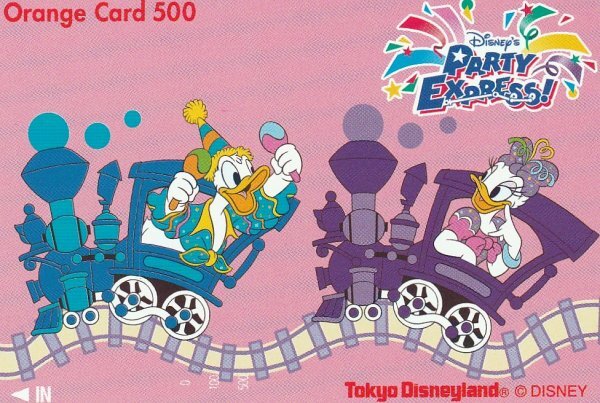 PARTY EXPRESS ドナルド JR東日本フリーオレンジカード拍卖