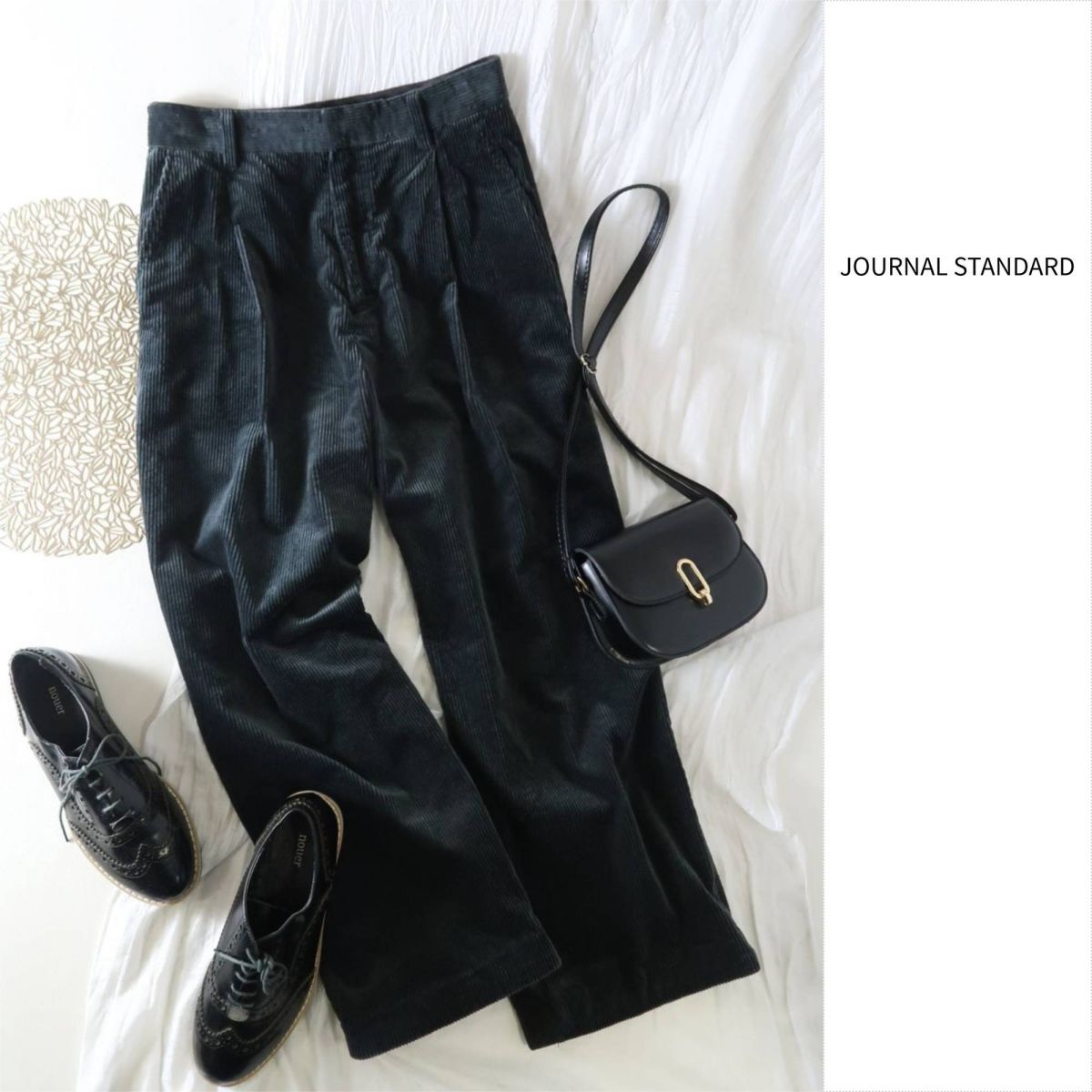 1.3万☆ジャーナルスタンダード JOURNAL STANDARD☆洗える コーデュロイスラックス 40サイズ☆R-O 6256拍卖