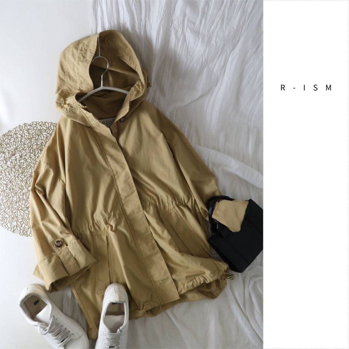 3.6万☆リズム R-ISM☆パッカブル フーディブルゾン 4サイズ☆E-M 6071拍卖