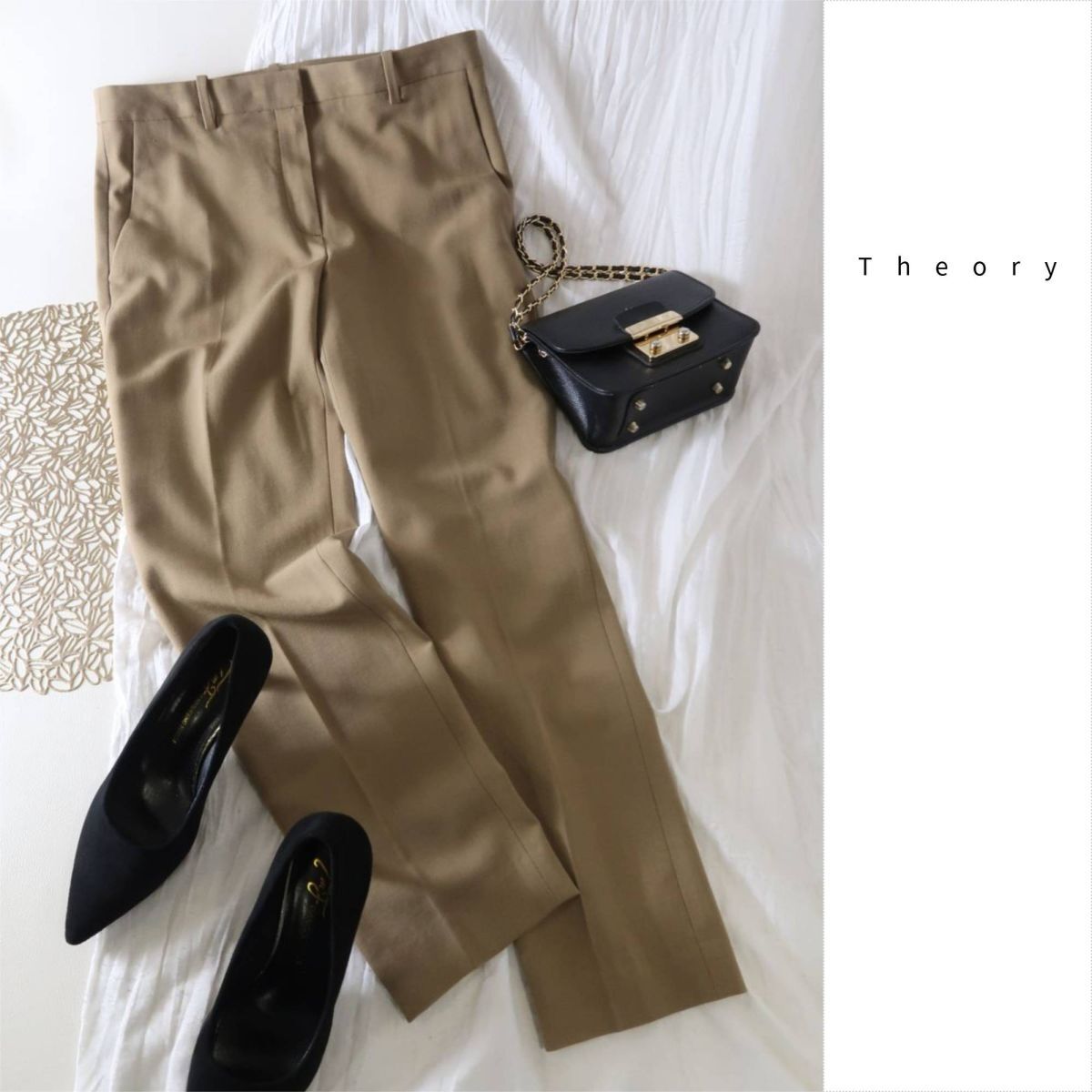 2.9万☆2022AW☆セオリー Theory☆ストレッチ ウールテーパードパンツ 2サイズ 日本製☆A-O 6309拍卖