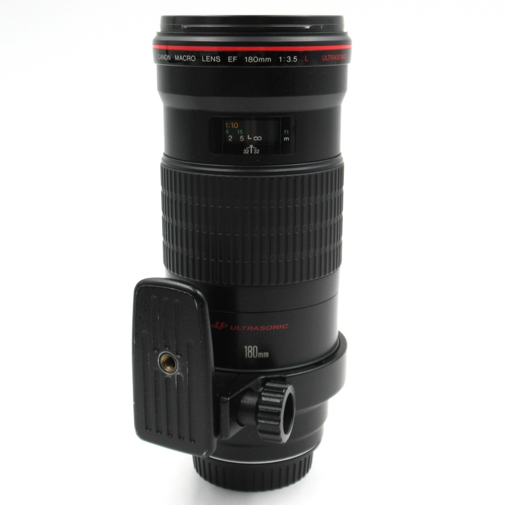 1円〜 Canon キヤノン EF 180mm F3.5 L ULTRASONIC 単焦点レンズ ケース付 動作未確認 4359618拍卖
