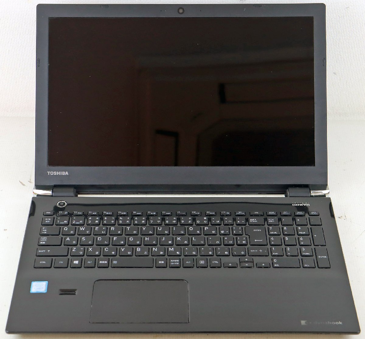 M●ジャンク品●PC本体 『dynabook T55/DBS PT55DBS-BJA3』 TOSHIBA 15.6型 Windows10Home Corei5-7200U CPU RAM:4GB HDD:1TB office非搭載拍卖