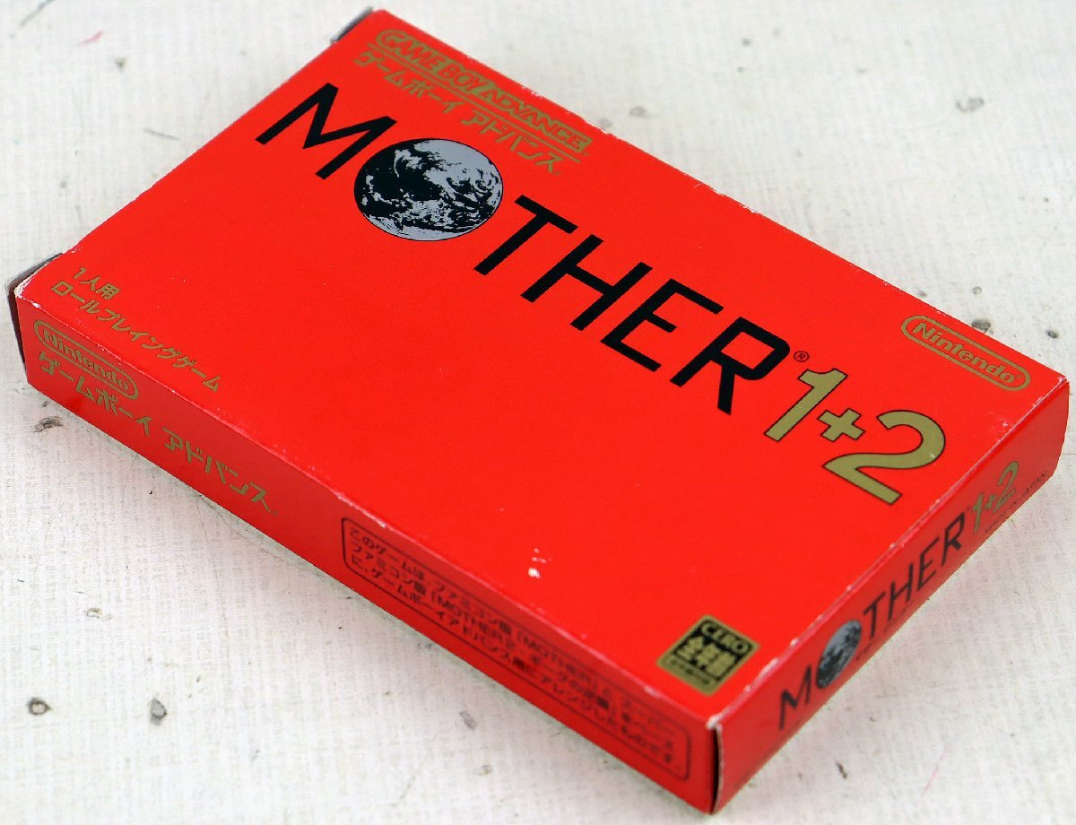 P◇中古品◇ゲームソフト 『GBA MOTHER1+2』 Nintendo/任天堂 ゲームボーイアドバンス ジャンル:ロールプレイング AGB-A2UJ-JPN 発売2003年拍卖