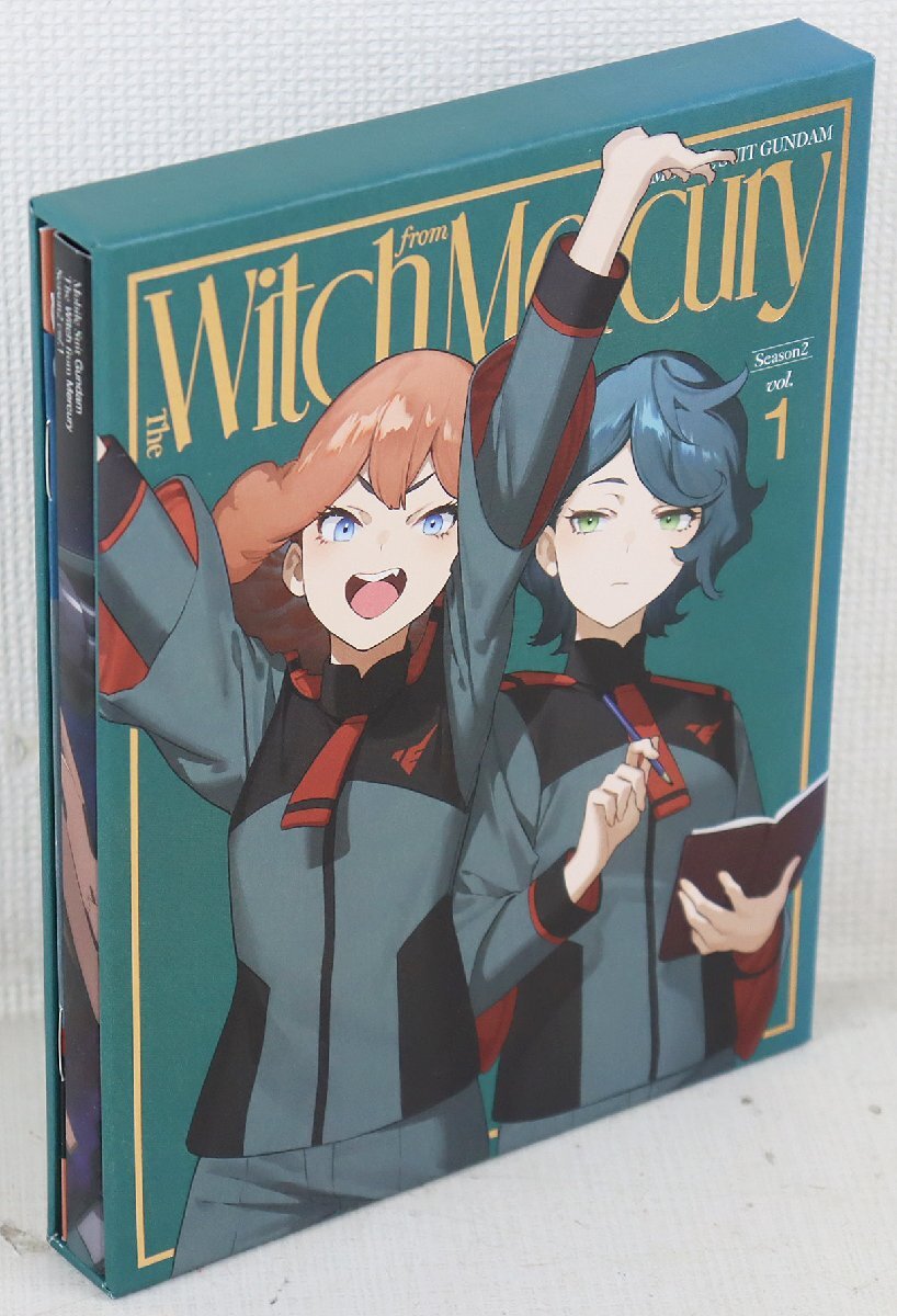P★中古品★BDソフト 『機動戦士ガンダム 水星の魔女 Season2 vol.1』 バンダイナムコ BCXA-1826 発売:2023年 ※カードコレクション等欠品拍卖