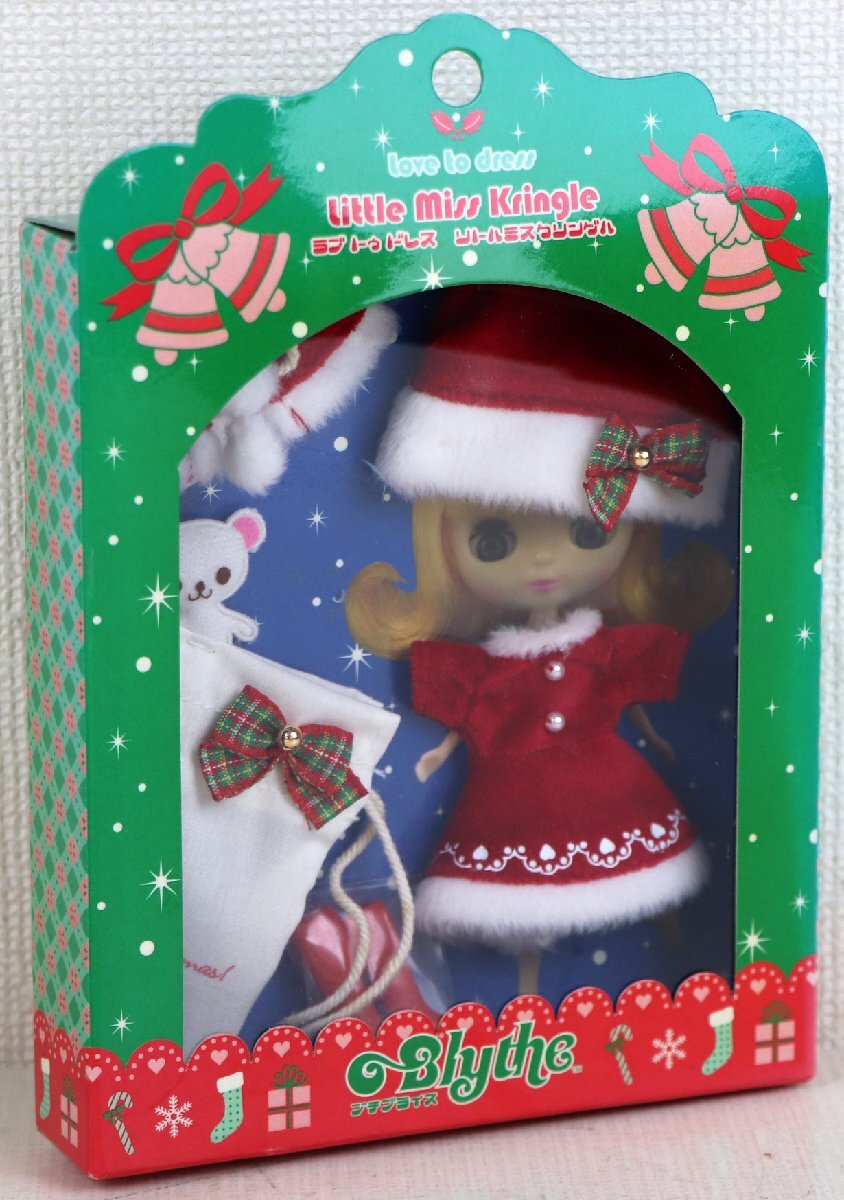 S♪中古品♪ドール用ドレスセット プチブライス 『PBL-D-20 ラブ トゥ ドレス リトルミスクリングル』 イー・レヴォリューション ※シミ有拍卖