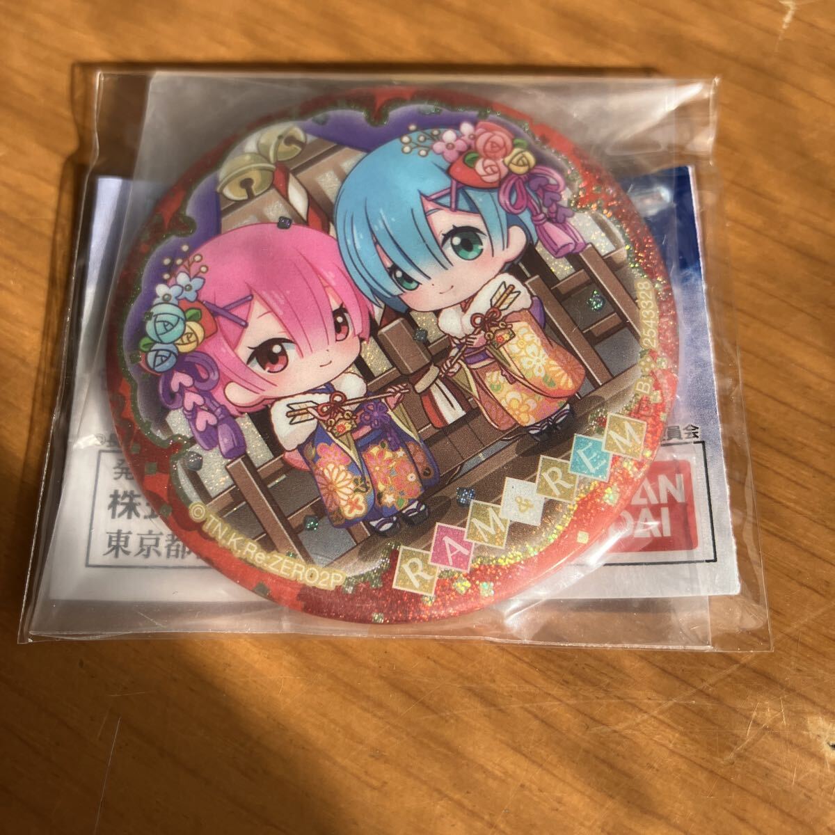 ゼロから始める異世界生活 ガチャ 缶バッジ レム ラム拍卖