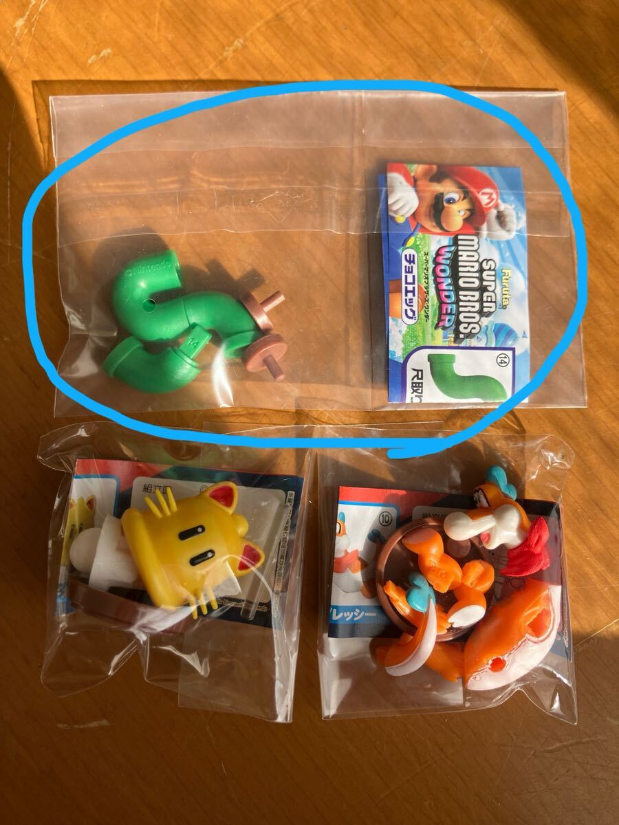 チョコエッグ スーパーマリオブラザーズ・ワンダー 尺取り虫土管拍卖