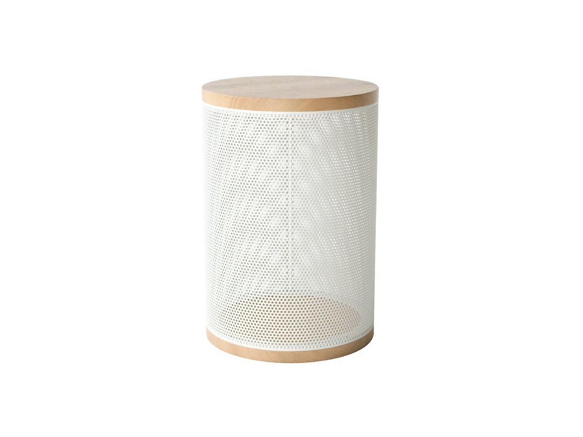 Rolca ロルカ スツール Lサイズ ホワイト 収納付き 家具 椅子 インダストリアル リビング モダンインテリア サイドテーブル バスケット拍卖