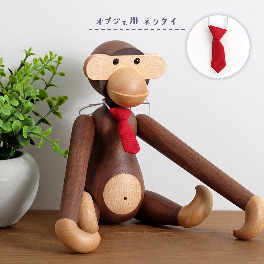 オブジェ用 ネクタイ レッド 飾り付け ミニチュア デコレーション アクセサリー フォーマル ビジネス インテリア雑貨 小物 ドール 人形拍卖