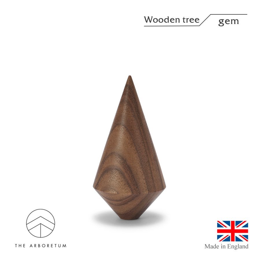 Arboretum ツリーオブジェ ウォールナット Gem 置物 雑貨 小物 クリスマス 木製 ウッド 卓上 インテリア オーナメント 装飾 デスク モダン拍卖