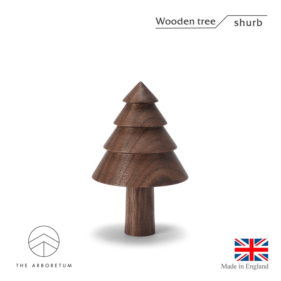 Arboretum ツリーオブジェ ウォールナット Shrub 置物 雑貨 小物 クリスマス 木製 ウッド 卓上 インテリア オーナメント デスク モダン拍卖