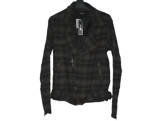 セール★起毛ネップショートジャケット ライダース拍卖