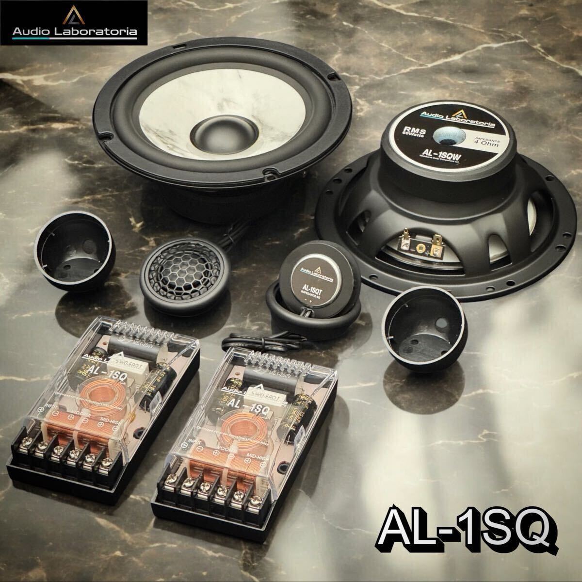 【carvery】Audio Laboratoria AL-1SQ ワイドバンド2wayスピーカーセット 2wayコンポーネント (17cm ウーファー ツイーター ワイドレンジ)拍卖