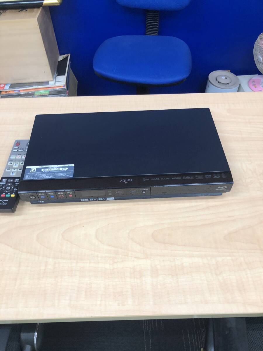 SHARP シャープ AQUOS ブルーレイディスクレコーダー BD-H51 ブルーレイレコーダー ジャンク 中古品拍卖