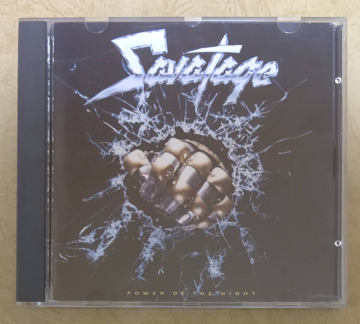 【HM/HR】 ※旧規格盤 SAVATAGE (サヴァタージ) / POWER OF THE NIGHT (パワー・オブ・ザ・ナイト) 輸入盤 2ndアルバム USプレス拍卖