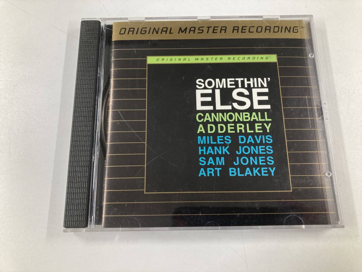 23611 Cannonball Adderley Somethin' Else キャノンボール・アダレイ サムシン・エルス 輸入盤 CD ULTRADISC II UDCD 563 GOLD拍卖
