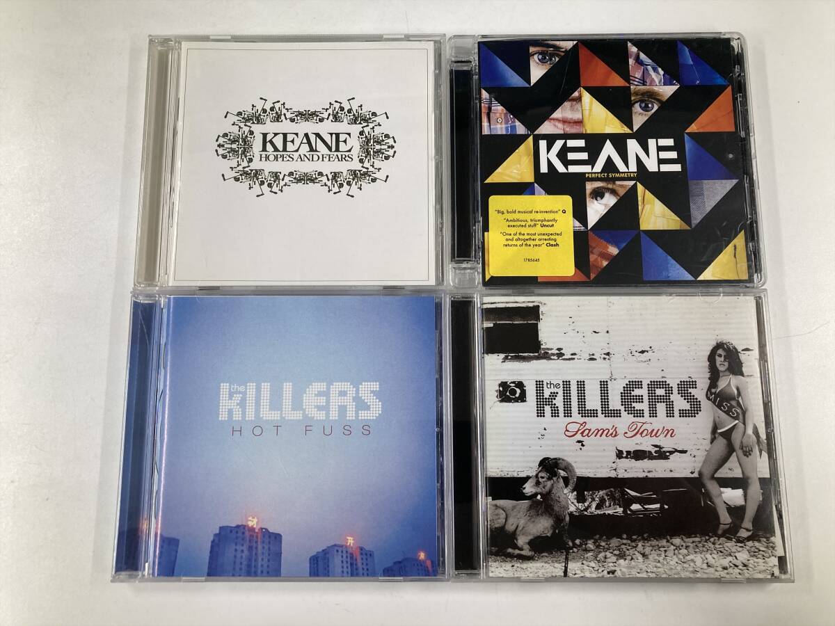 【W0579】キーン ザ・キラーズ CD アルバム 4枚セット●KEANE●The Killers●Hopes and Fears●Perfect Symmetry●Hot Fuss●Sam's Town拍卖
