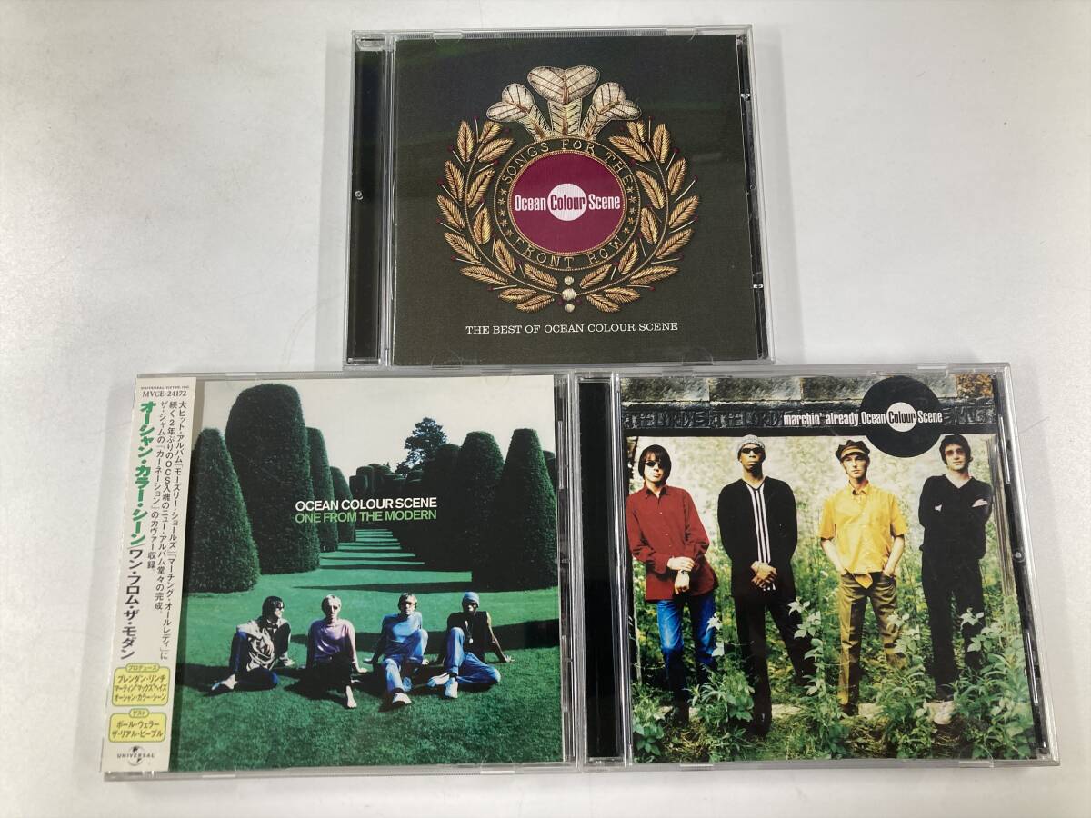 【W0582】オーシャン・カラー・シーン CD アルバム 3枚セット●Ocean Colour Scene●Marchin' Already●One From The Modern拍卖