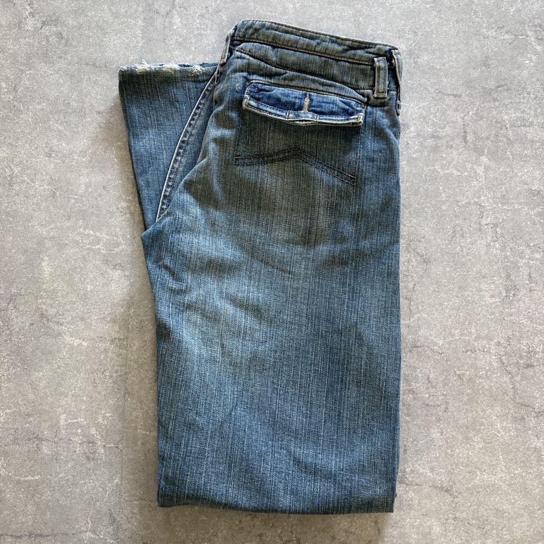 ARMANI JEANS デニムジーンズ ブーツカット W26拍卖