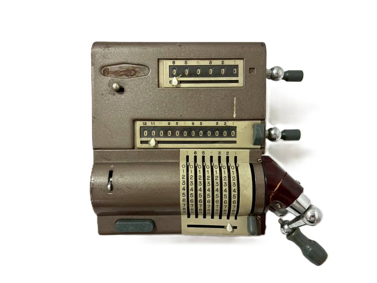 【ジャンク品/破損有】PILOT パイロット計算器 P-1 日本製 ピンホイール形機械式卓上計算器 レトロ電卓 ビンテージ(59343SK5)拍卖