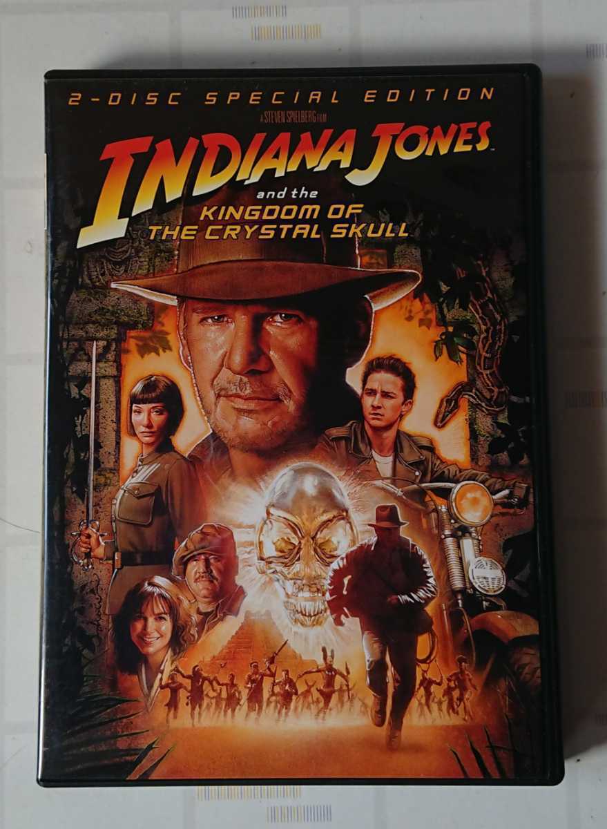 インディ・ジョーンズ クリスタル・スカルの王国 2-DISC SPECIAL EDITION 中古DVD スティーブン・スピルバーグ監督 ハリソン・フォード拍卖