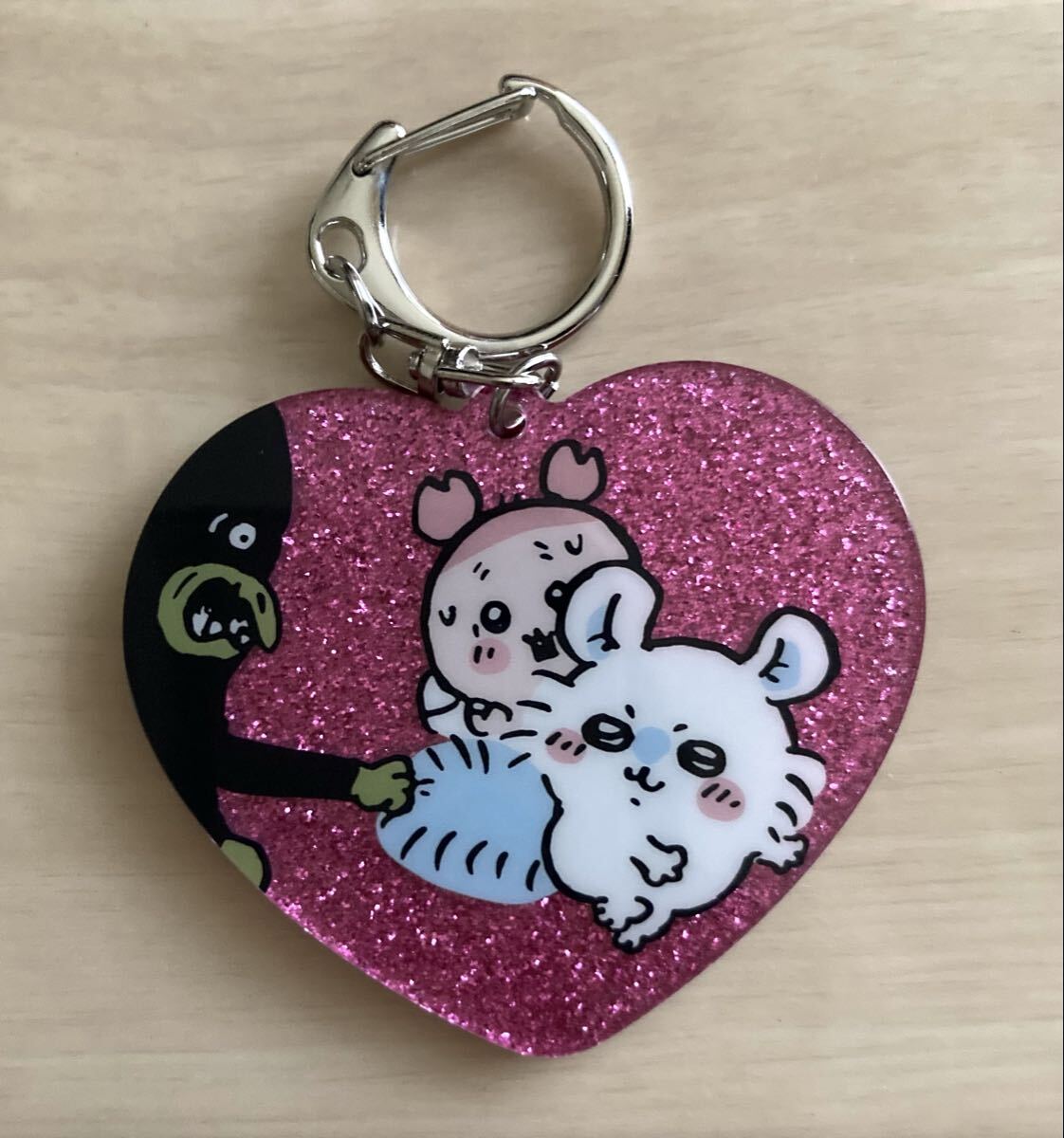 【ちいかわ〜ラメアクリルキーホルダー4、モモンガ、古本屋、魔女】2025.7、未使用に近い!人気!ナガノ、ちいかわ拍卖