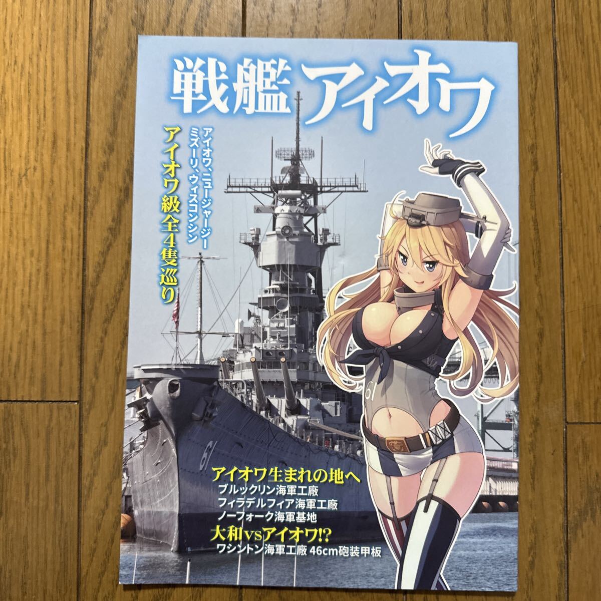 さざなみ壊変 艦隊これくしょん 戦艦アイオワ 一般 同人誌 史実 戦艦 構造物の比較 考察 解説本 艦これ かずぴー c1拍卖