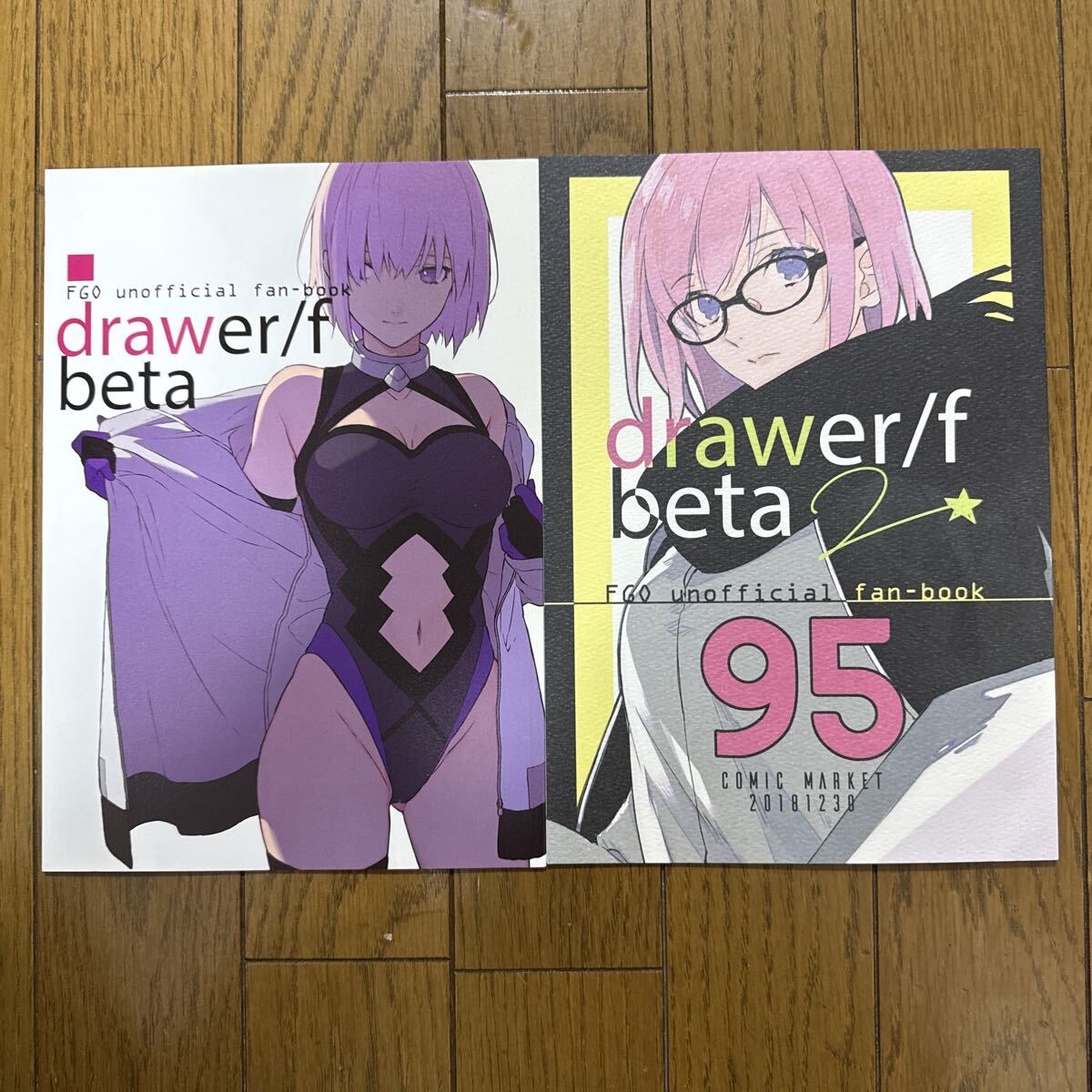 drawer/f beta Fate Grand Order フルカラーイラスト集 mu-tation 中原 2冊セット FGO ae1→拍卖