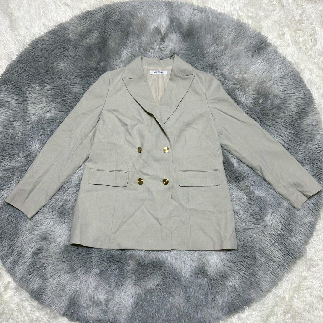 【ナチュラルビューティーベーシック】/ジャケット/(M)/金ボタン/羽織り拍卖