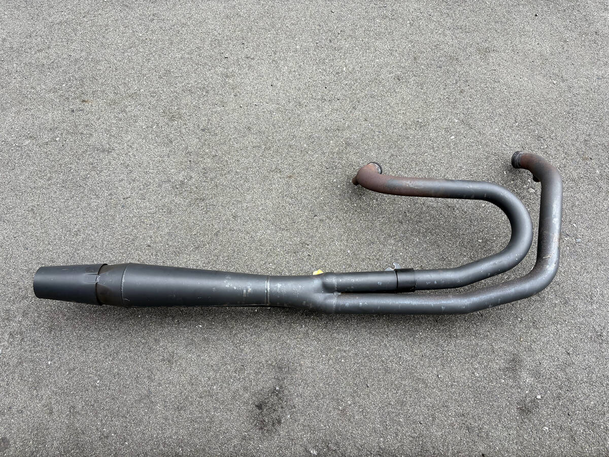 ☆★売り切り!!サンダーヘッダー 1993~1998 ダイナ 2in1フルエキゾーストマフラー ブラック ハーレーダビッドソン Thunderheader★☆拍卖