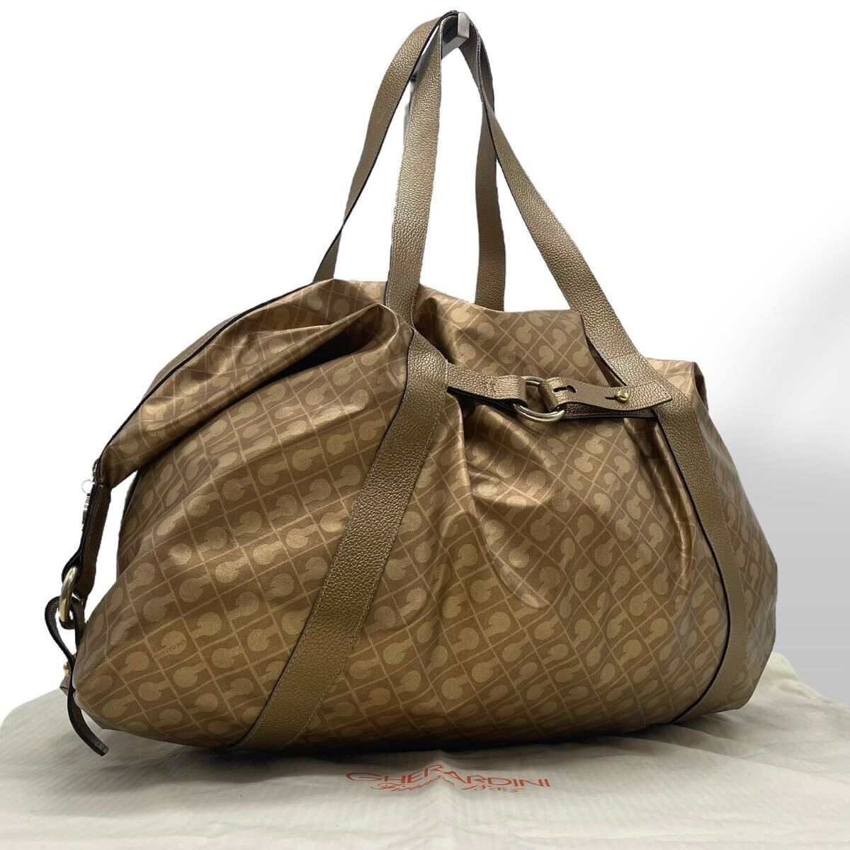 GHERARDINI ゲラルディーニ ソフティ トートバッグ ボストンバッグ 大容量 肩掛け拍卖