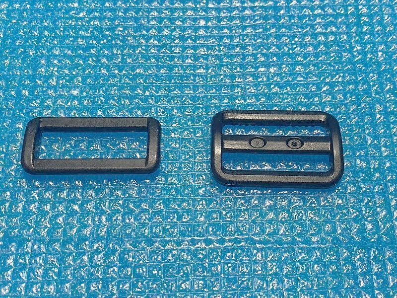 YKK 38mm幅 樹脂製バックル アジャスター(コキ)LA38S、角管セットLT38K 10組 ショルダーベルトなどにNo18拍卖