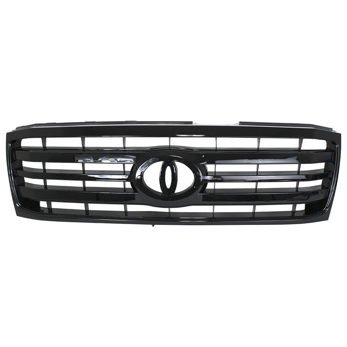 純正交換タイプ ランドクルーザー 100系 後期用 UZJ100W HDJ101K フロントグリル ブラック グリル ランクル グリル 黒 ラジエーターグリル拍卖