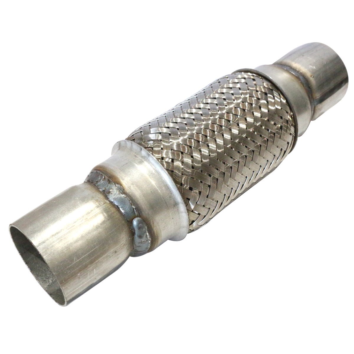 汎用 47×250mm フレキシブル ステンレス メッシュ パイプ マフラー 補修 排気 漏れ ジャバラ 蛇腹 自作 修理 ワンオフ 47φ拍卖