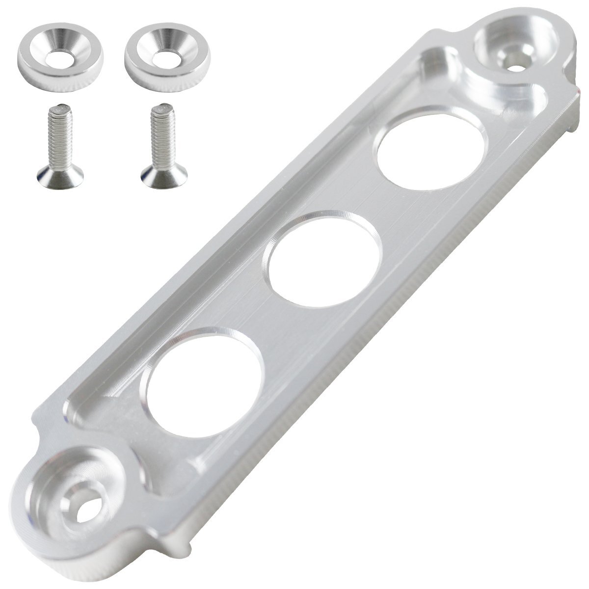 『Bタイプ』汎用バッテリーステー 銀 シルバー バッテリーホルダー 固定 金具 JDM USDM 汎用 カスタム拍卖