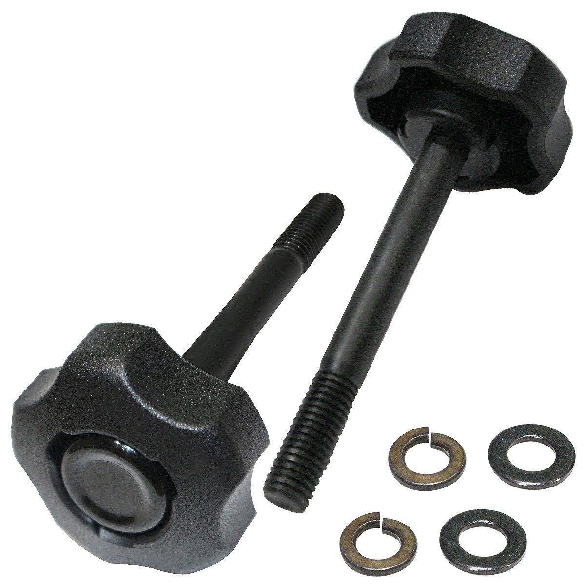 工具不要 シート脱着 ノブ ヤマハ SR400 SR500 オールブラック 簡単シート 取付 固定 ネジ ボルト 2個set ノブスター拍卖