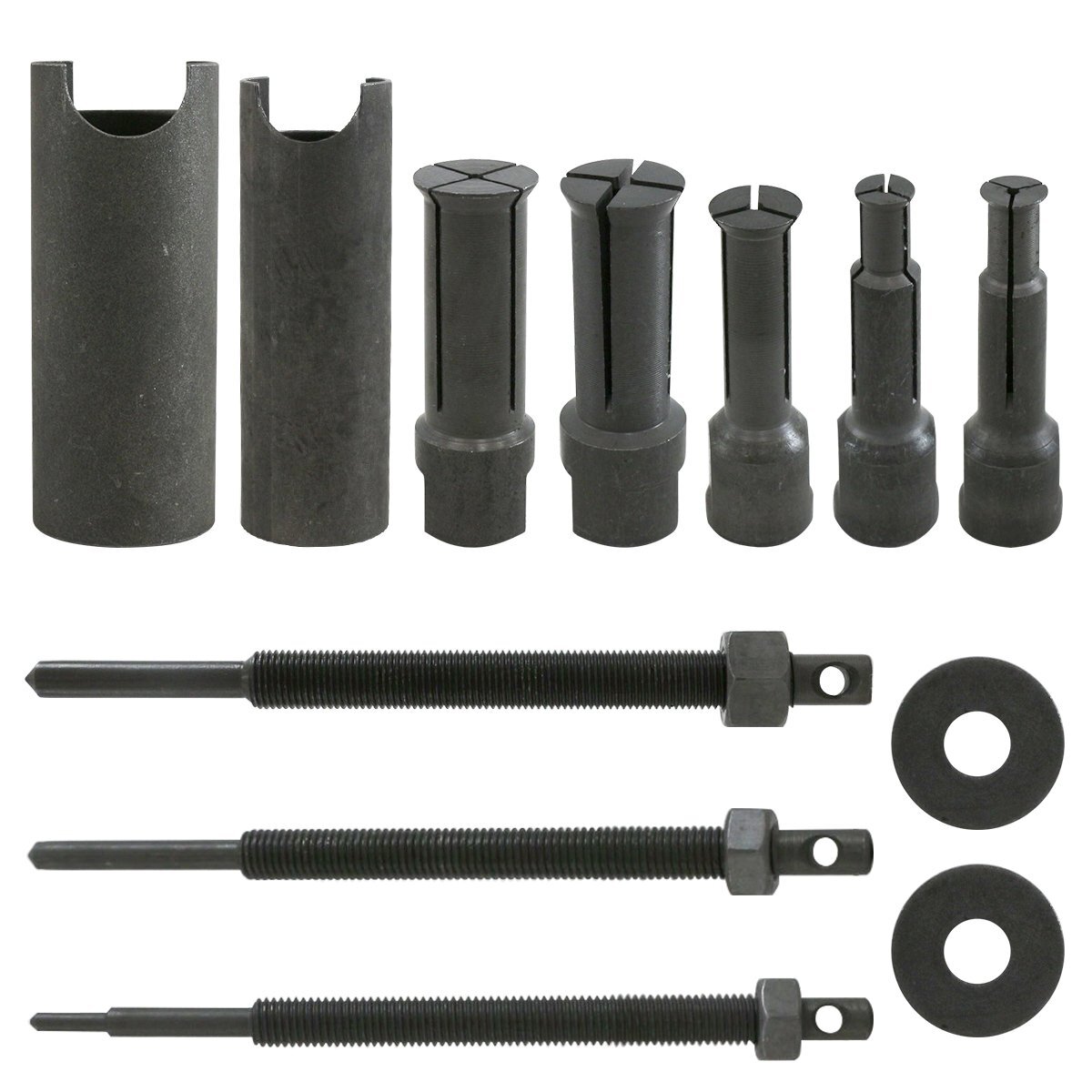 5種セット 内掛け式 ベアリング交換 プーラー MAX 35mm ブラインド ダブル ハブ ベアリング メンテナンス 特殊 工具 引き抜き拍卖