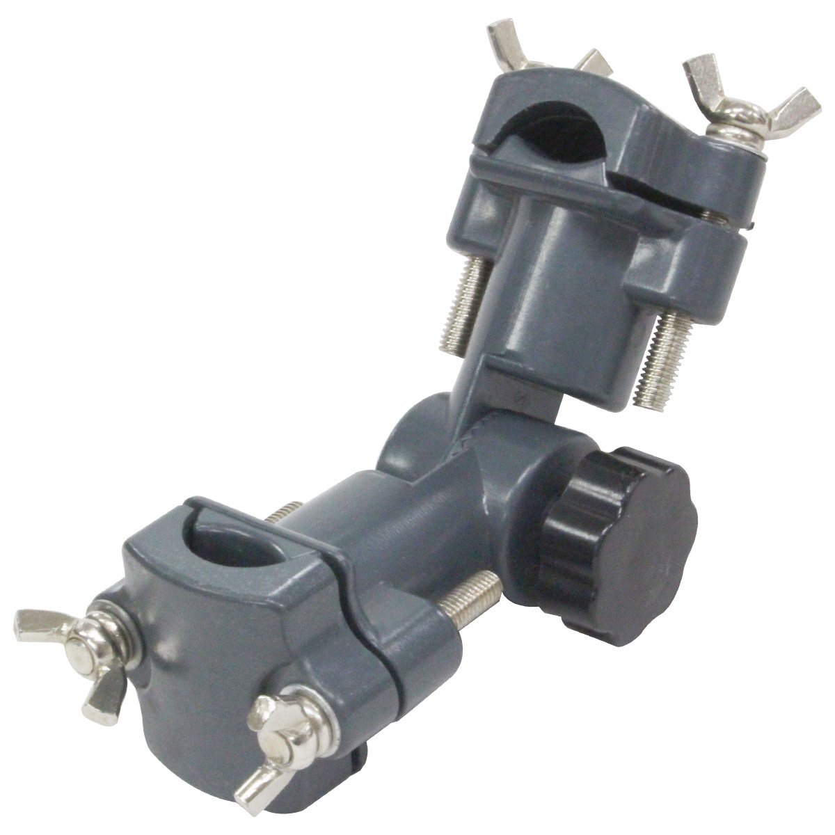 ヘラ釣り用 パラソル固定用金具 万力 1点止め へらぶな 釣り 用品 パラソルスタンド パイプ椅子 固定 用 万力 角度 調節 1箇所 アウトドア拍卖