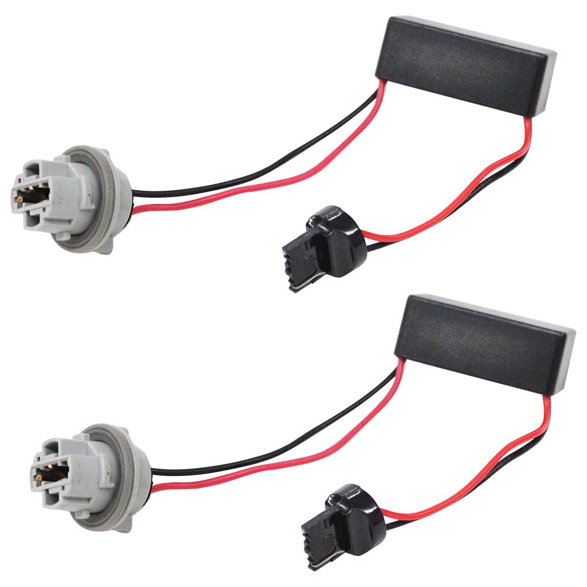 【送料380円】2個set T20 シングル ハイフラ 防止 ワーニング キャンセラー ピンチ部違い 両方対応 ウィンカー 抵抗 ベンツ BMW アウディ拍卖