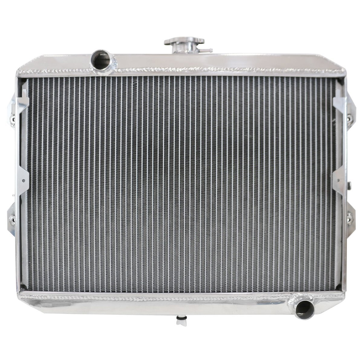 アルミ製 ラジエーター L型 L28 日産 S30Z スカイライン ケンメリ アルミ ラジエター MT マニュアル 冷却 キャップ付き拍卖