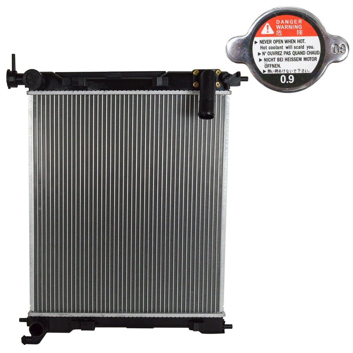 日産 ラフェスタ NB30 B30 CVT車 ラジエーター 21400-EN000 ラジエター キャップ付 21412-EN000 21413-EN000 21400EN000拍卖