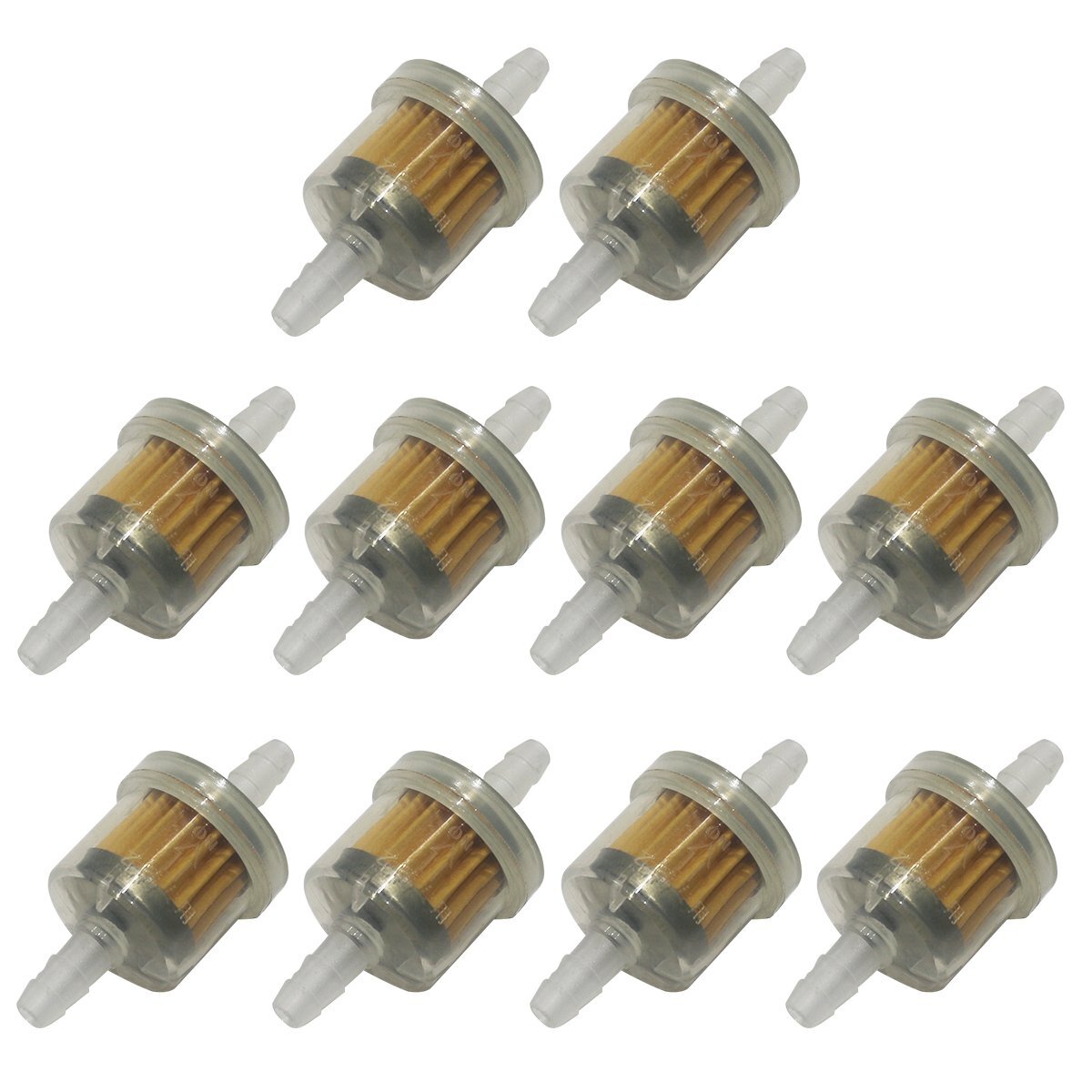 『10個』『内径 6mm φ6』汎用 燃料 フィルター 磁石入り ガソリン フューエル オートバイ ストレーナー モンキー カブ エイプ拍卖