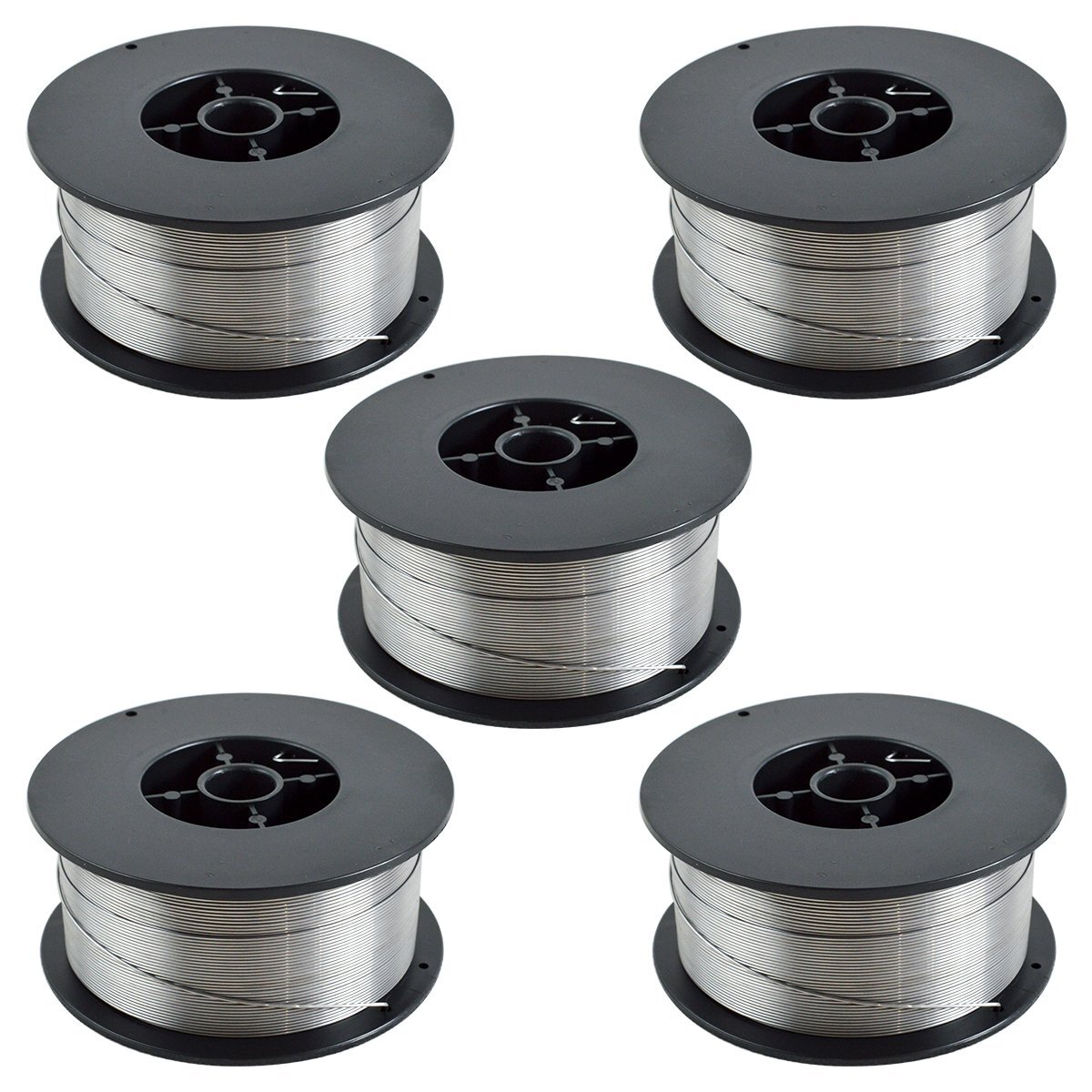 5個 半自動溶接 軟鉄用 ノンガス 0.9mm 1kg 合計5kg フラックスワイヤー スズキッド アーキュリー MIG 100/130/160/200 5巻拍卖