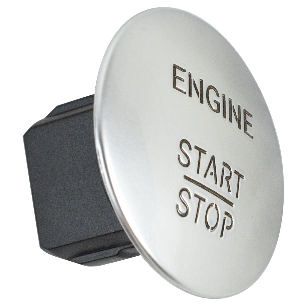 【送料380円】ベンツ CL550 CLS350 GL350 GLK350 ML350 S550 銀 シルバー エンジンスタート プッシュボタン スイッチ 2215450714 33161207拍卖