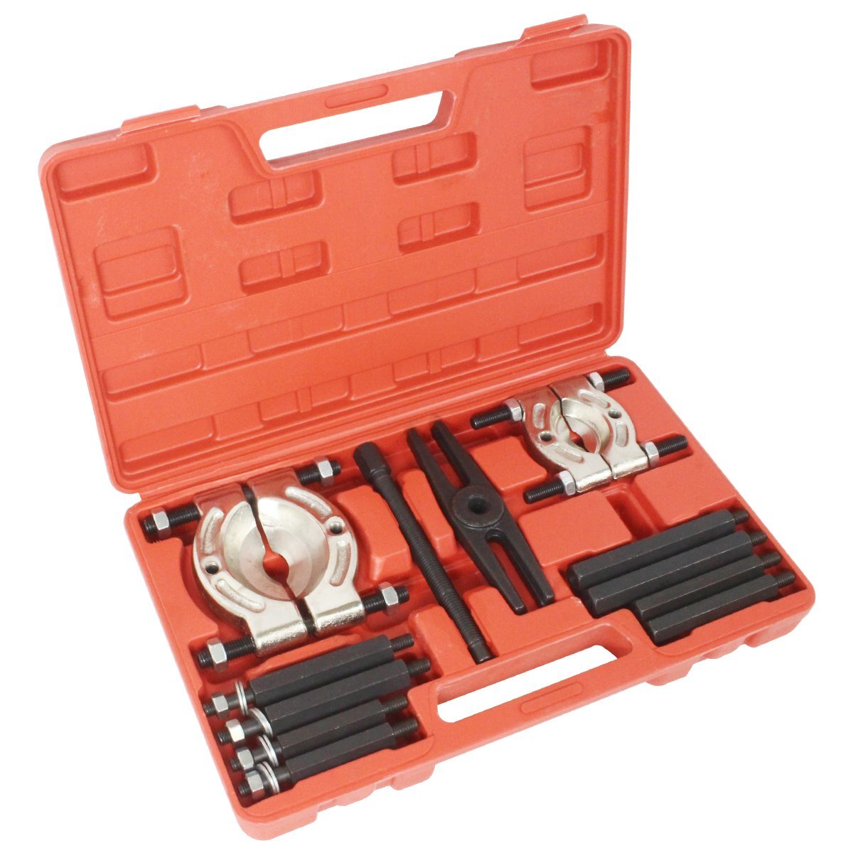 ベアリング セパレーター プーラー セット 30-75mm ギヤ ギア セパレーター プレート ヘックスバーロット キット 脱着 工具拍卖