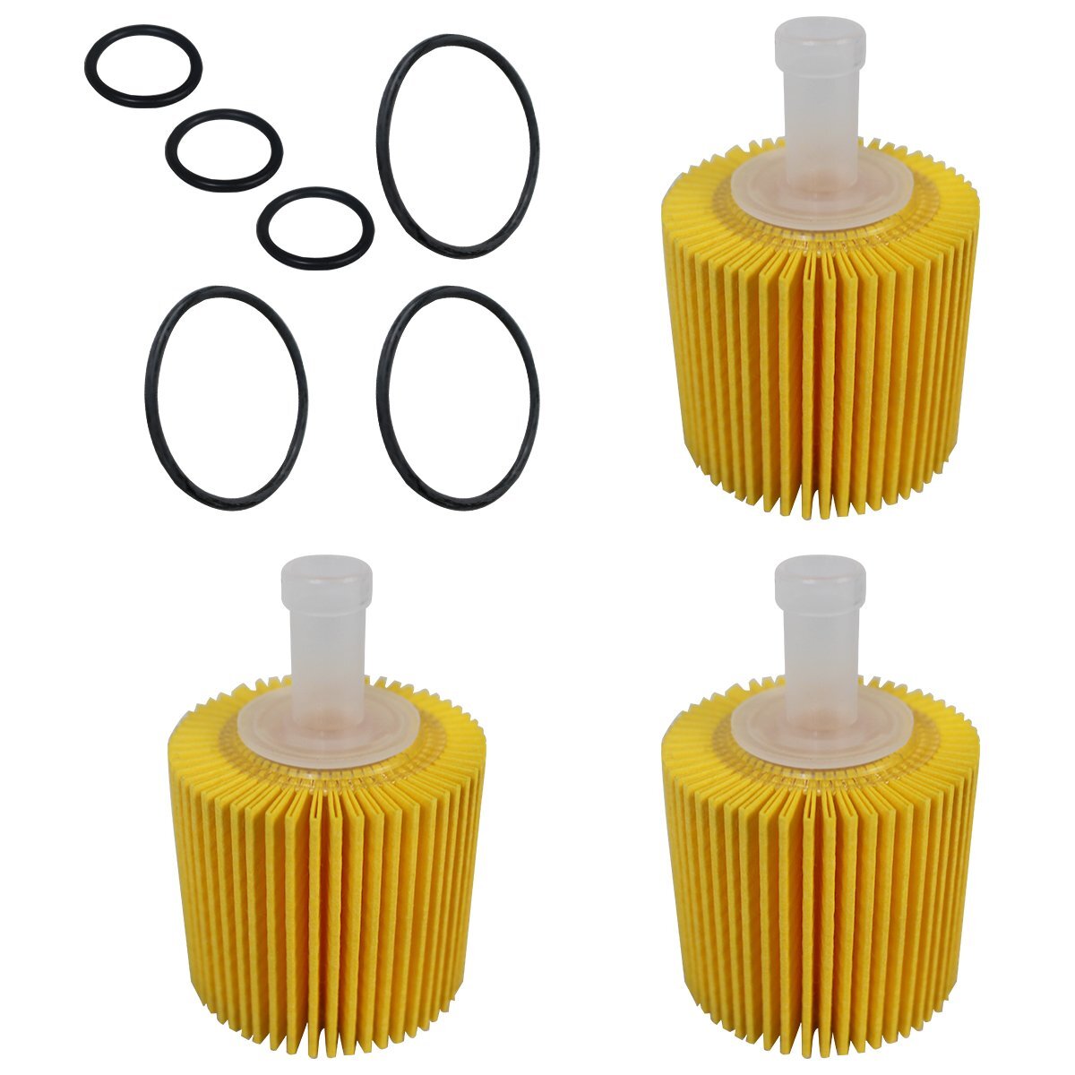 3個 カローラルミオン 純正互換品 04152-40060/04152-37010/04152-37010-79/04152-B1010 オイルフィルター トヨタ TOYOTA オイルエレメント拍卖